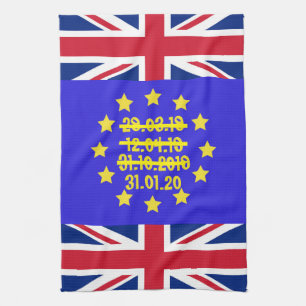 Linge De Cuisine UK Union Flag EU Referendum/Brexit Tracker