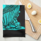 Linge De Cuisine Un ange endormi sur la pierre (Quart Plié)