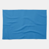Linge De Cuisine un arrière - plan bleu avec un (Horizontal)