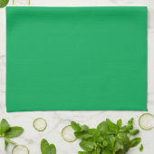 Linge De Cuisine un arrière - plan vert avec un (Plié)