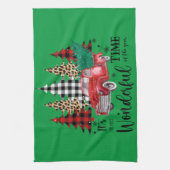 Linge De Cuisine Un beau design de chemise de Noël à l'hiver (Vertical)