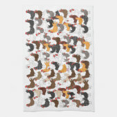 Linge De Cuisine Un bon nombr'et un bon nombre de poulets - (Vertical)