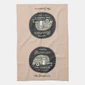 Linge De Cuisine Un camping à la fois, un camping personnalisé (Vertical)