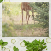 Linge De Cuisine Un cerf solitaire (Plié)
