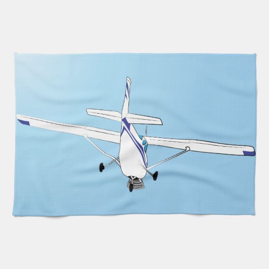Linge De Cuisine Un Cessna en vol (Horizontal)