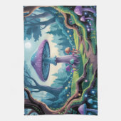 Linge De Cuisine Un champignon violet (Vertical)