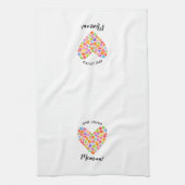 Linge De Cuisine Un coeur de mât aimé (Vertical)