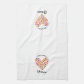 Linge De Cuisine Un Coeur Nonna Aimé (Vertical)
