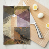 Linge De Cuisine Un design abstrait moderne (Quart Plié)