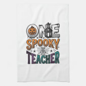 Linge De Cuisine Un design vectoriel Halloween d'un professeur effr (Vertical)