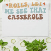 Linge De Cuisine Un Dîner Rétro D'Action De Grâce (Plié)