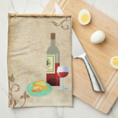 Linge De Cuisine Un goût du raisin (Quart Plié)