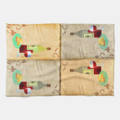 Linge De Cuisine Un goût du raisin (Horizontal)