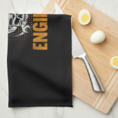 Linge De Cuisine Un ingénieur mécanique (Quart Plié)