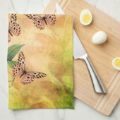 Linge De Cuisine Un Jour À La Fleur De Papillon Inspirationnel (Quart Plié)