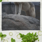Linge De Cuisine Un loup qui hurle (Plié)
