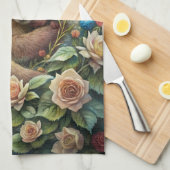 Linge De Cuisine Un mignon bébé ours (Quart Plié)