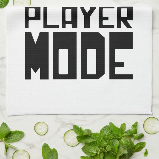 LINGE DE CUISINE UN MODE JOUEUR (Plié)