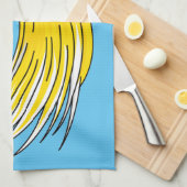 Linge De Cuisine Un petit oiseau de paradis (Quart Plié)