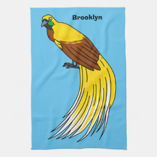 Linge De Cuisine Un petit oiseau de paradis