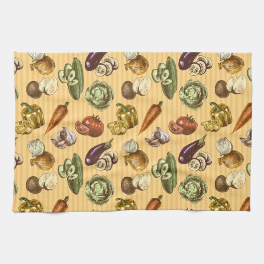 Linge De Cuisine Un potager (Horizontal)