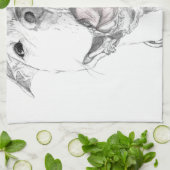 Linge De Cuisine Un sourire de pitbull (Plié)