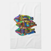 Linge De Cuisine Un trio de bison (Vertical)