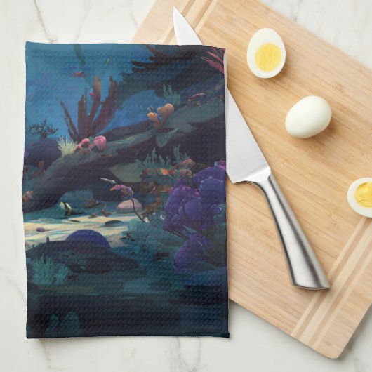 Linge De Cuisine Under The Sea (Quart Plié)