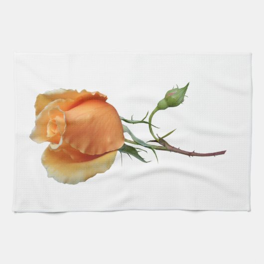 Linge De Cuisine Une bouture de rose unique (Horizontal)