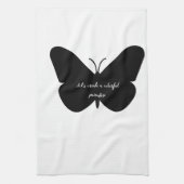 Linge De Cuisine Une citation simple dans un simple papillon (Vertical)