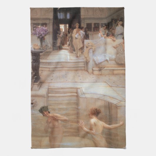 Linge De Cuisine Une coutume préférée de Sir Lawrence Alma-Tadema (Vertical)