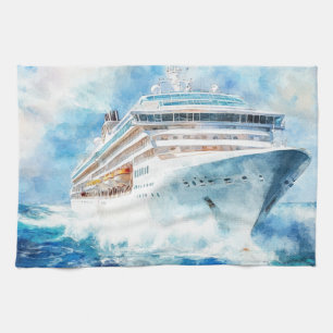 Linge De Cuisine Une croisière d'été