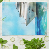 Linge De Cuisine Une croisière d'été (Plié)