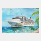 Linge De Cuisine Une croisière d'été (Horizontal)