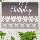 Linge De Cuisine Une délicieuse cuisine d'anniversaire (Plié)