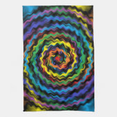 Linge De Cuisine Une Détonation Colorée (Vertical)