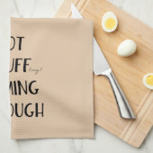 Linge De Cuisine Une farce chaude à travers l'action de grâce amusa (Quart Plié)