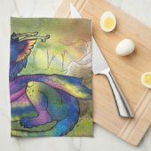 Linge De Cuisine Une fille et son dragon (Quart Plié)