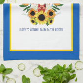 Linge De Cuisine Une fille ukrainienne gloire à l'Ukraine (Plié)