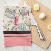 Linge De Cuisine Une journée à Paris (Quart Plié)