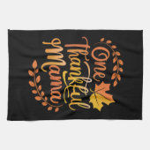 Linge De Cuisine Une Maman Gentille Chute Thanksgiving Automne (Horizontal)