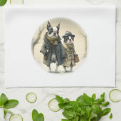 Linge De Cuisine Une marche d'hiver 01 (Plié)