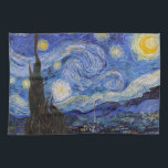 Linge De Cuisine Une nuit étoilée : Saint Remy par Vincent Van Gogh<br><div class="desc">L'année est 1889. Vincent Van Gogh est un patient de l'asile Saint-Paul-de-Mausole à Saint-Rémy-de-Provence, France. Il souffre de maladie mentale, et ses médecins lui ont conseillé de rester à l'intérieur et d'éviter de peindre. Mais Van Gogh ne peut pas résister à l'envie de créer, et il passe ses jours à...</div>