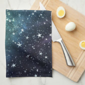 Linge De Cuisine Une nuit pleine étoile (Quart Plié)