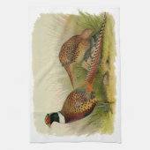 Linge De Cuisine Une paire de faisans étranglés d'anneau dans un (Vertical)