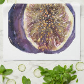 Linge De Cuisine Une peinture de figue (Plié)