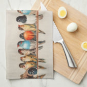 Linge De Cuisine Une perche d'oiseaux, 1880 par Hector Giacomelli (Quart Plié)