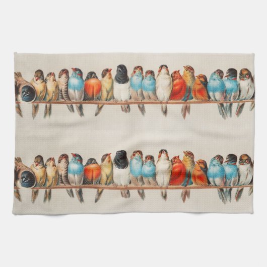 Linge De Cuisine Une perche d'oiseaux, 1880 par Hector Giacomelli (Horizontal)