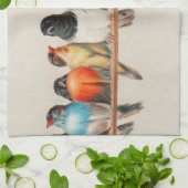 Linge De Cuisine Une perche d'oiseaux, 1880 par Hector Giacomelli (Plié)