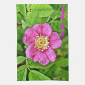 Linge De Cuisine Une rose sauvage (Vertical)